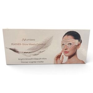 New Numiere Feather LED Light Therapy Eye Mask Anti Aging